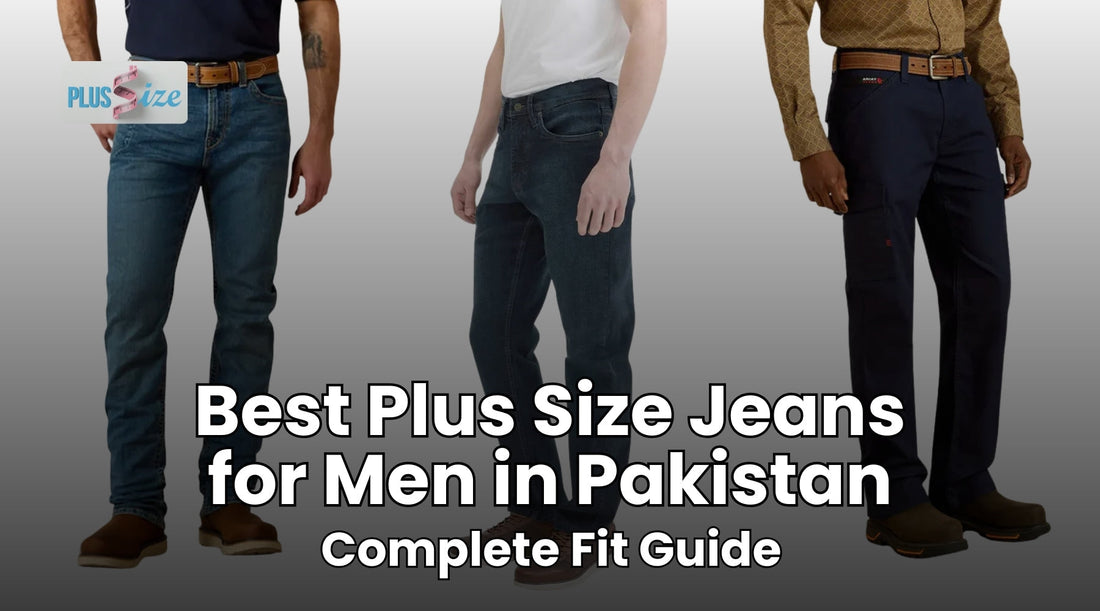 Best Plus Size Jeans for Men in Pakistan – Complete Fit Guide