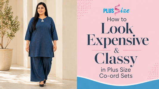 How to Look Expensive in Plus Size Co-ord Sets | Plussize.pk