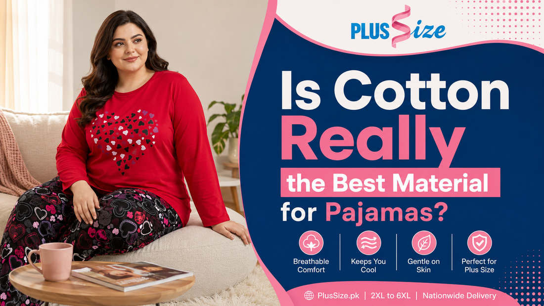 Is cotton really the best material for pajamas - Complete guide by plussize.pk