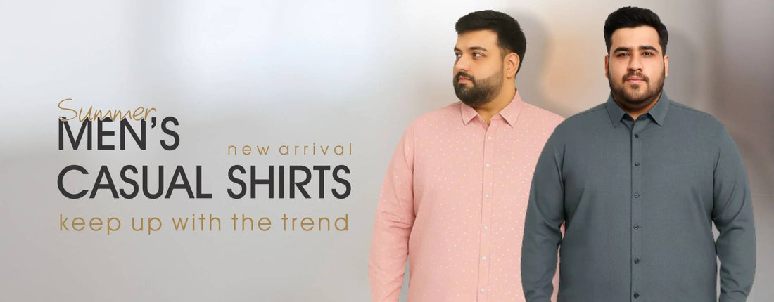 Men’s Summer Shirts Pakistan 2025 - Plussize.pk