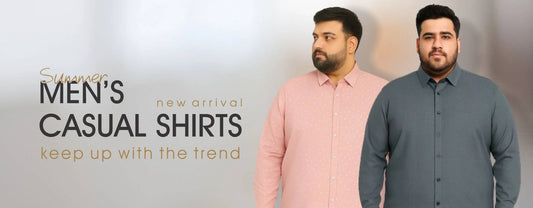 Men’s Summer Shirts Pakistan 2025 - Plussize.pk
