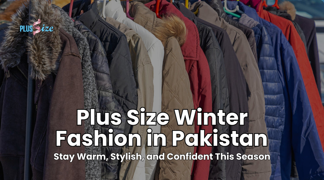 Plus Size Winter Fashion in Pakistan – Stay Warm, Stylish, and Confident This Season