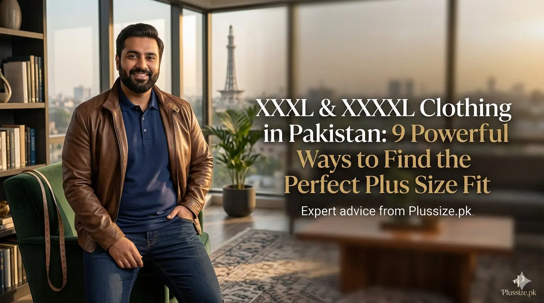 XXXL & XXXXL clothing in Pakistan 9 Powerful Ways to Find the Perfect Plus Size Fit