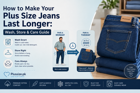 How to Make Your Plus Size Jeans Last Longer: Wash, Store & Care Guide
