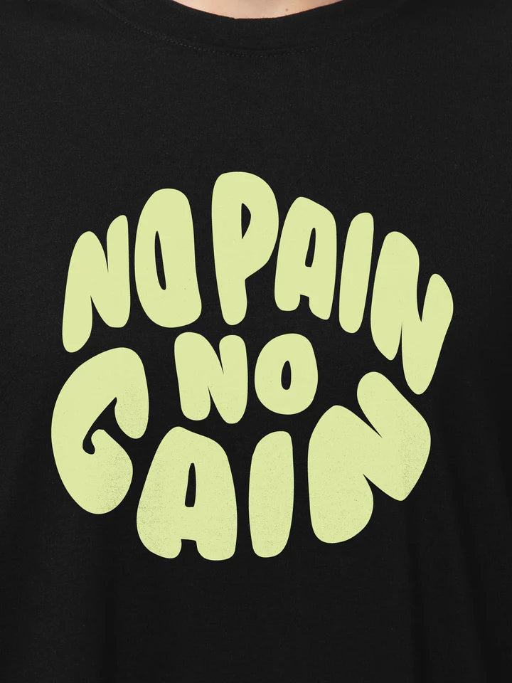 No Pain No Gain Plus-Size Shorts Set PSM-9902