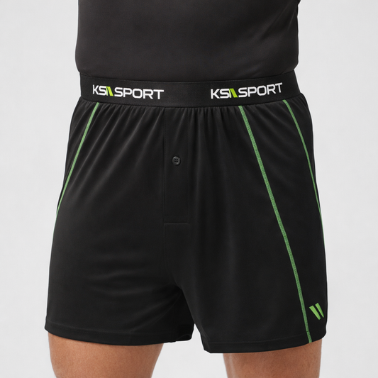 Black Performance Mesh Boxers PSM-9687