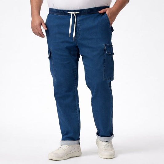 DeepBlue Utility Denim Joggers Jeans PSM-10502
