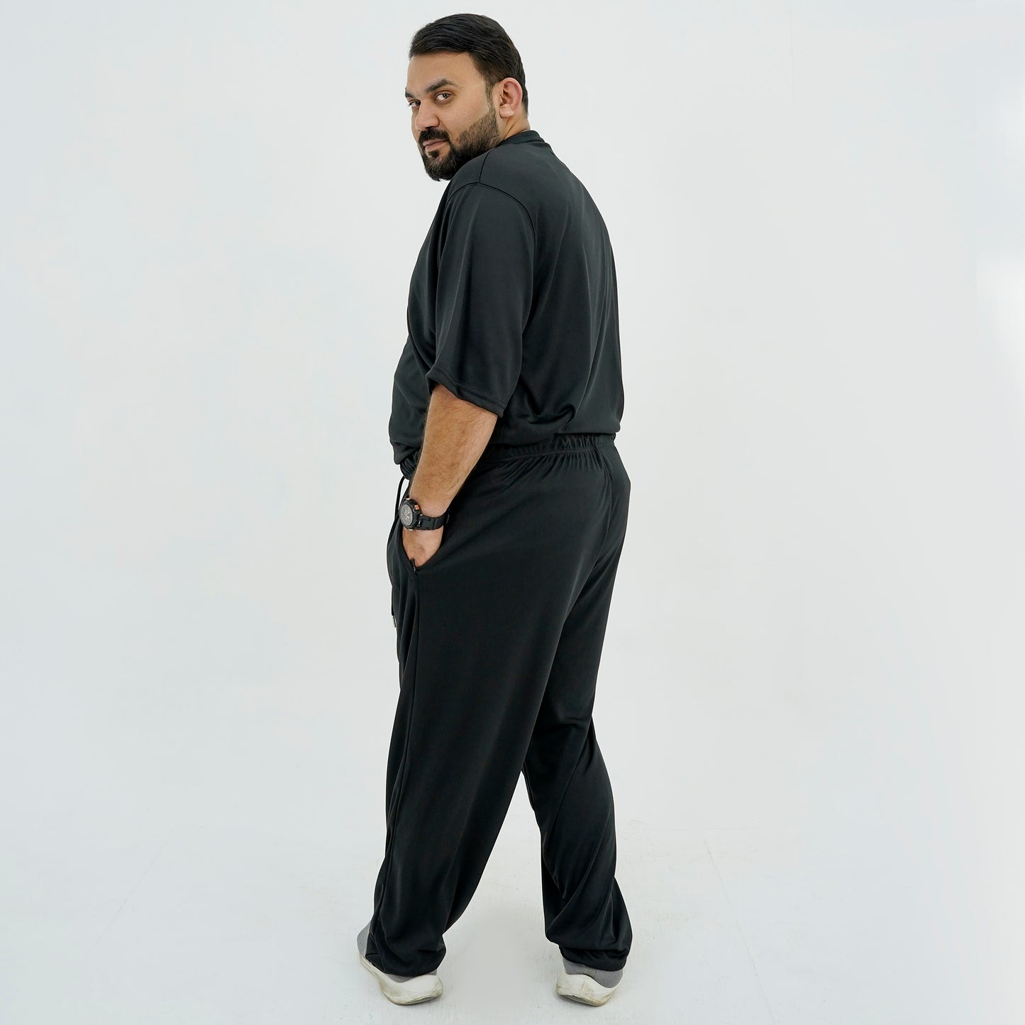 All Black Essential Co-ord Set PSM-9085