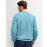 Aqua Blue Big Size Crewneck Sweatshirt PSM-8923