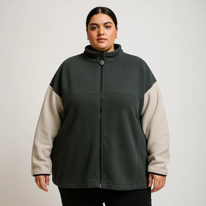 Arctic Comfort Plus-Size Polar Fleece Jacket PSW-8609