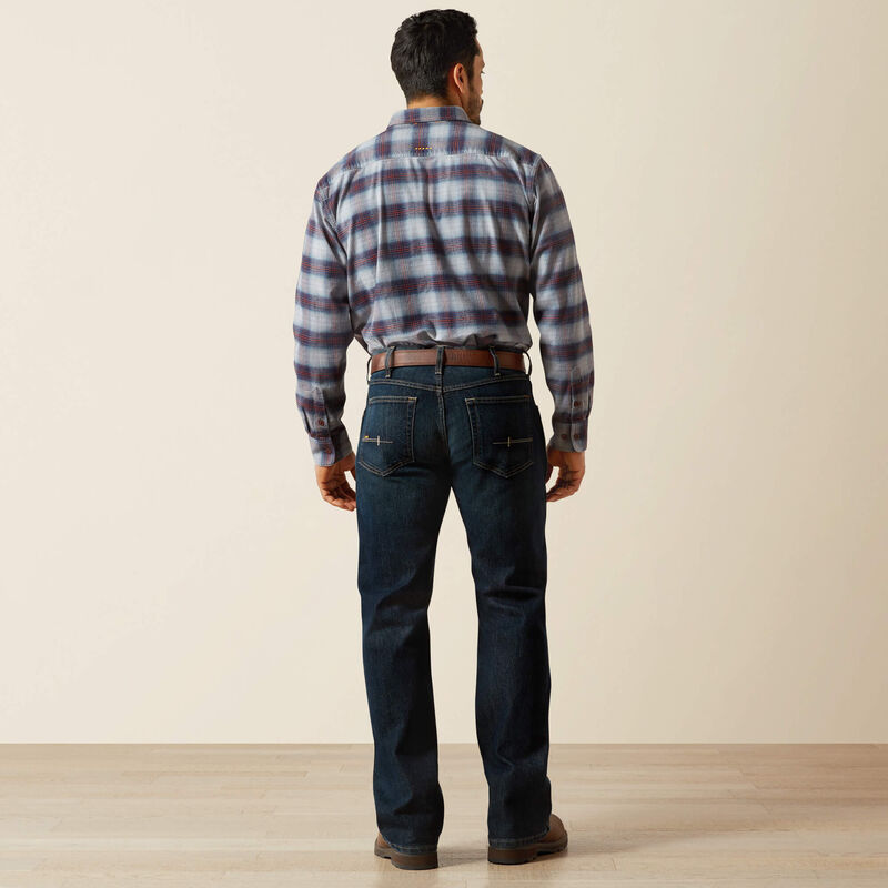 BLACKSTONE DuraStretch Stackable Straight Leg Jeans — tough work denim, straight fit, stacks over boots, utility knife pocket