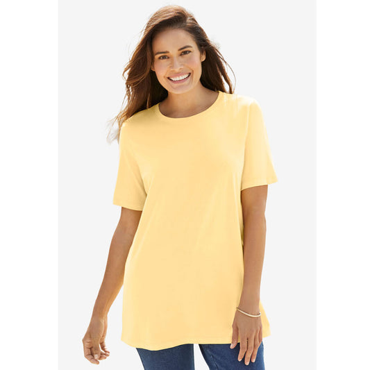 Banana Perfect Short-Sleeve Crewneck Tee PSW-7883