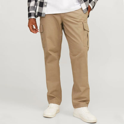 Classic Beige Cargo Pants PSM-8733