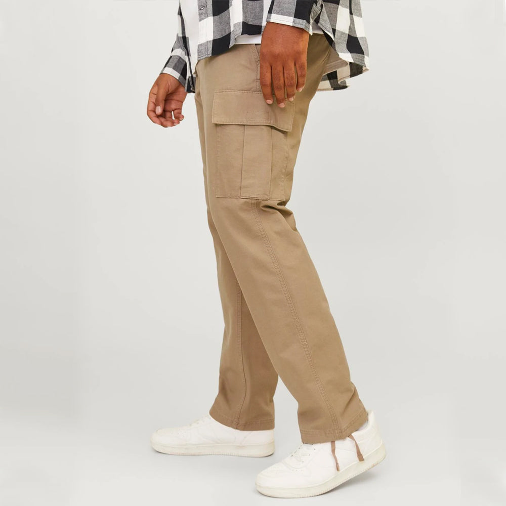 Classic Beige Cargo Pants PSM-8733