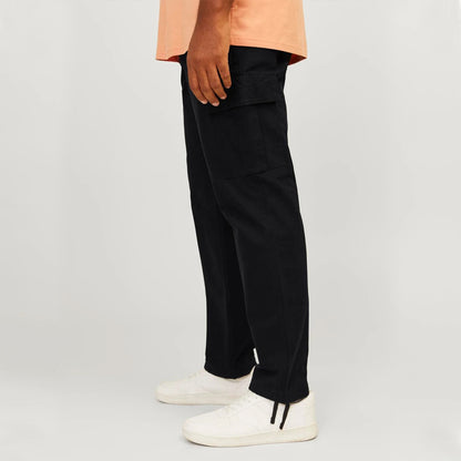 Classic Black Cargo Pants PSM-8732