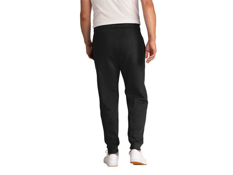 Black Light Fleece Big Size Close Bottom Joggers PSM-6440