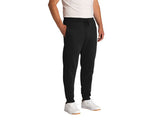 Black Light Fleece Big Size Close Bottom Joggers PSM-6440