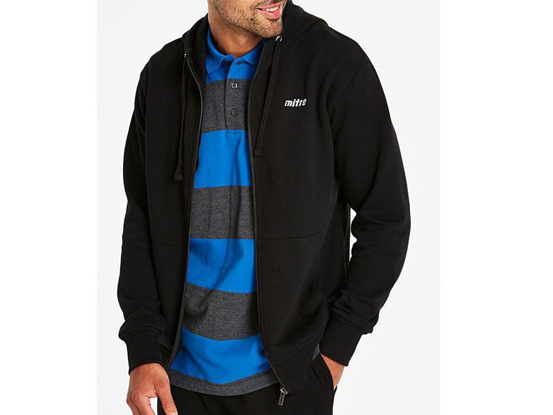 Black Fleece Big Size Zipper Hoodie PSM-4243