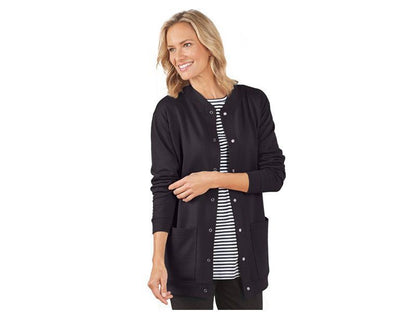 Black Fleece Plus Size Women Cardigan Sweater PSW-6022