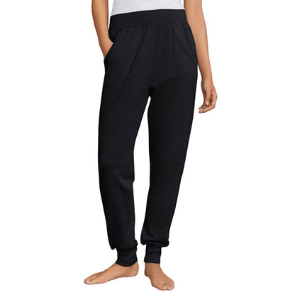 Black Knit Jogger Sleep Pants PSW-9168