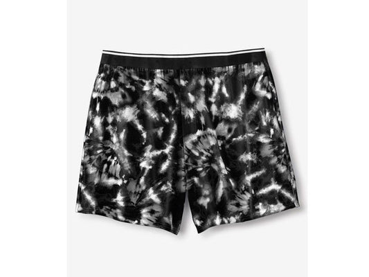 Black Marble Big Size Patterned Boxers PSM-5580