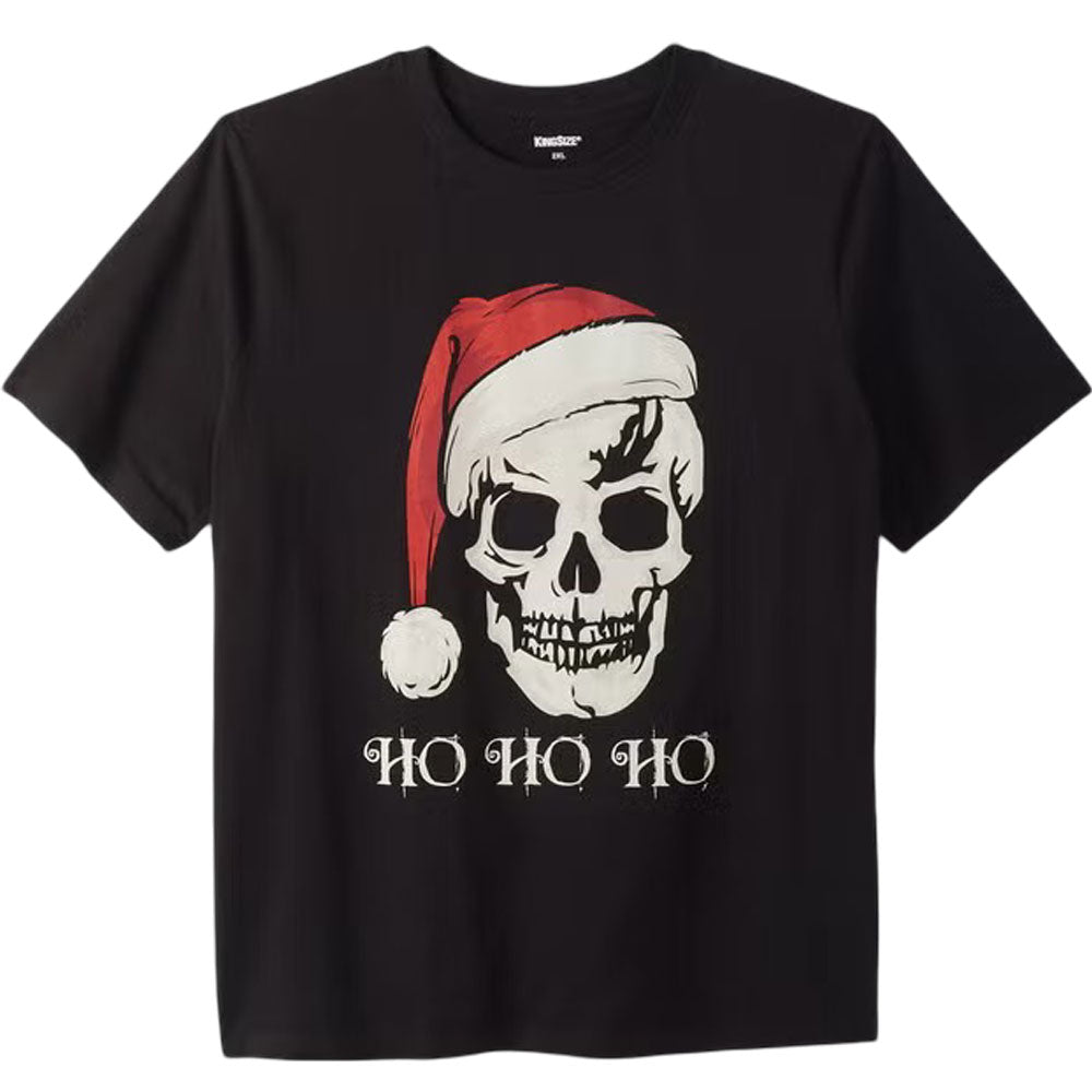 Black Seasonal Graphic T-Shirt PSM-9433
