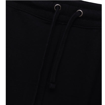 Black Terry Big Size Shorts PSM-8202