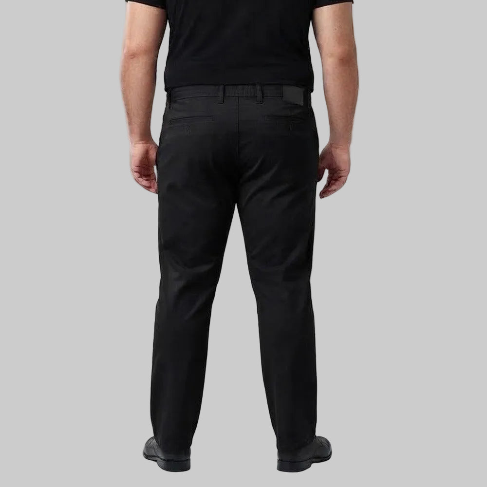 Black Cotton Pants made from comfortable breathable cotton fabric