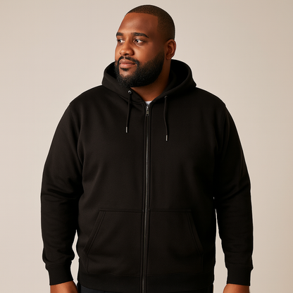 Black Fleece Big & Tall Zipper Hoodie PSM-8814