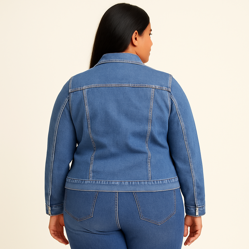 Blue Denim Heritage Zip Jacket PSW-7535