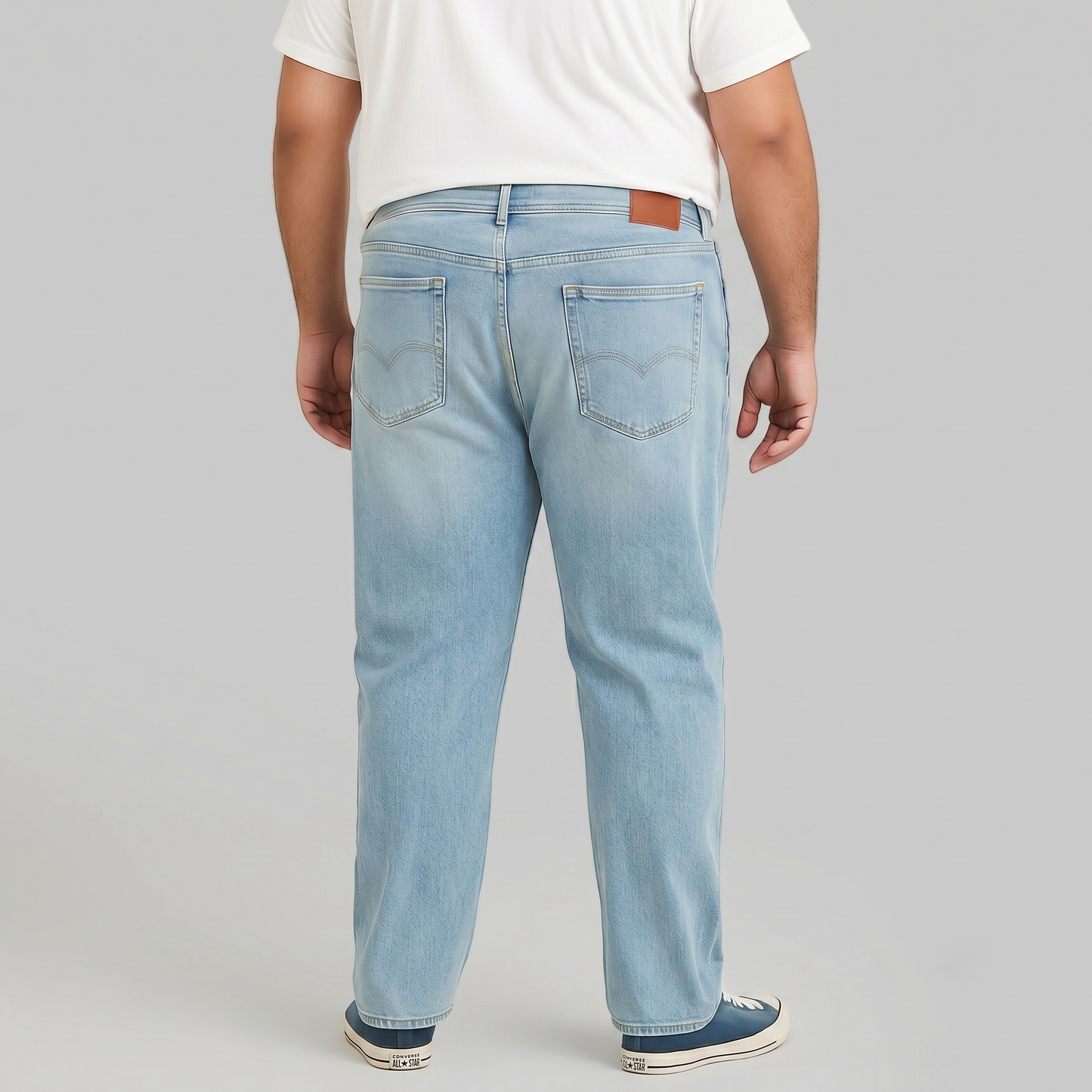 Blue Wash Classic Stretch Jeans PSM-10167