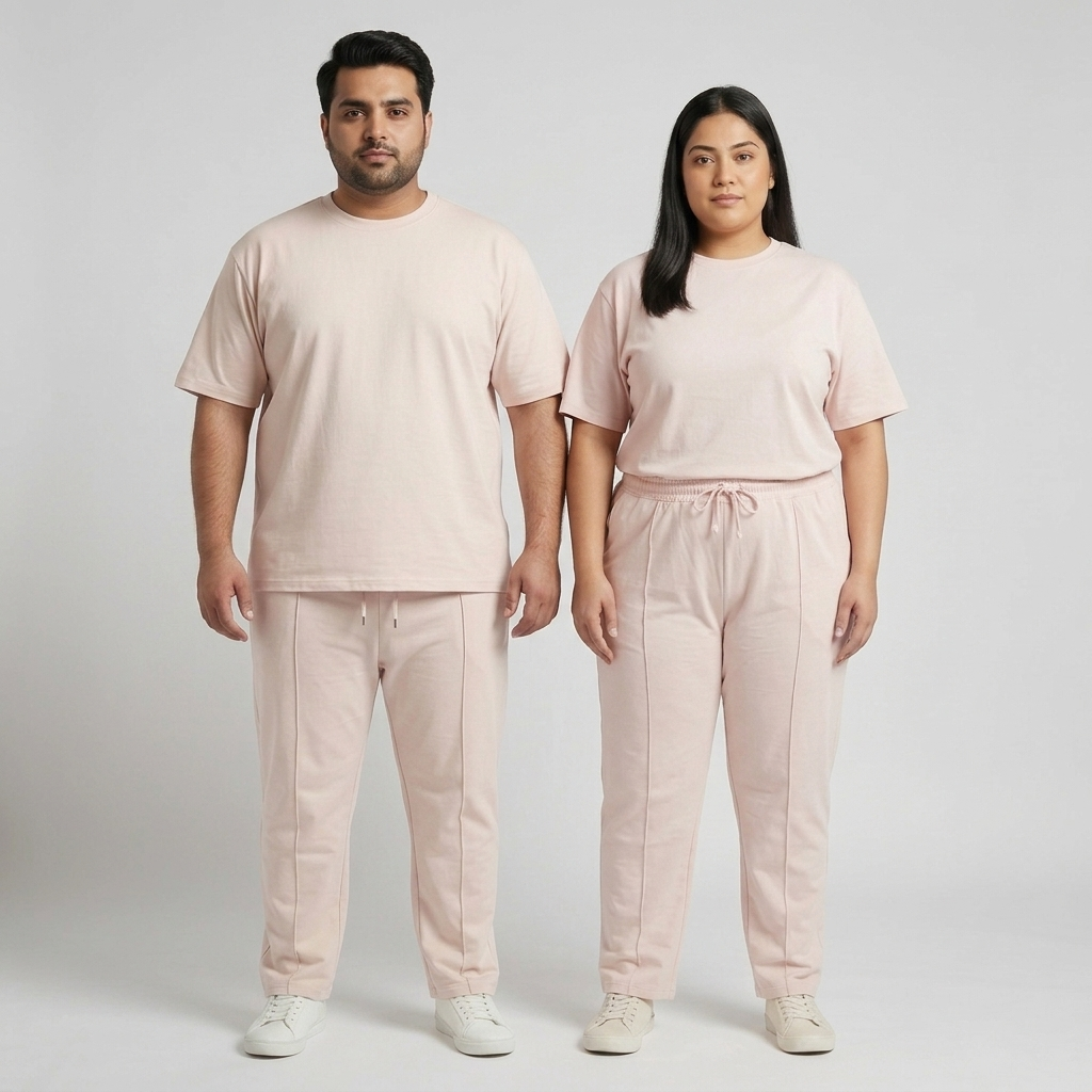 Blush Flow Unisex Terry B Garde Co-ord Set PSM-11128B