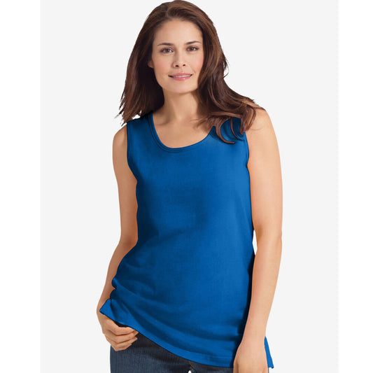 Bright Cobalt Perfect Scoopneck Tank PSW-7985