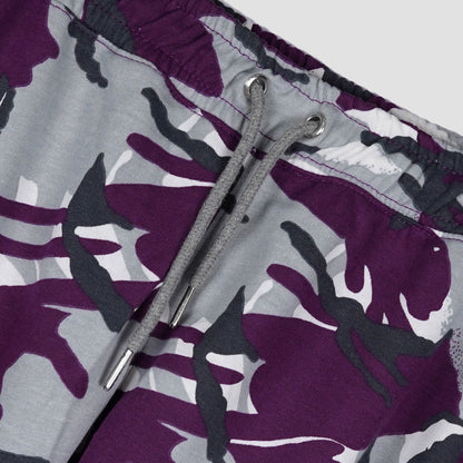 Camo Charge Plus-Size Terry Cargo Pants PSM-8616