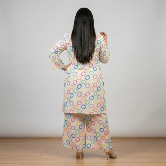 Candy Pop Printed Co-ord Set PSW-11154
