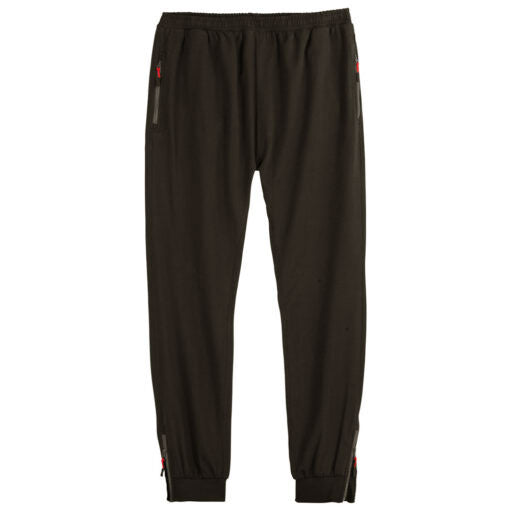 Charcoal Athletic Fit Zipper Cuff B Grade Sweatpants PSM-8797B