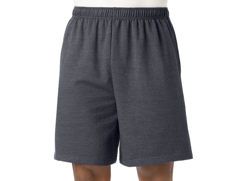 Charcoal Comfort Fleece Big Size Shorts PSM-5395