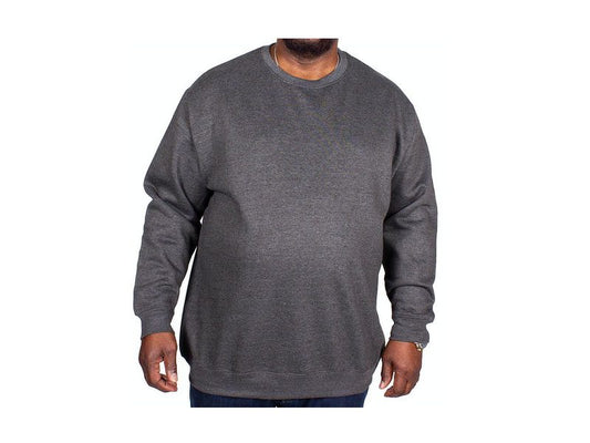 Charcoal Big Size Crewneck Sweatshirt PSM-5216