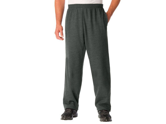 Charcoal Fleece Big Size Open Bottom Trouser PSM-5041