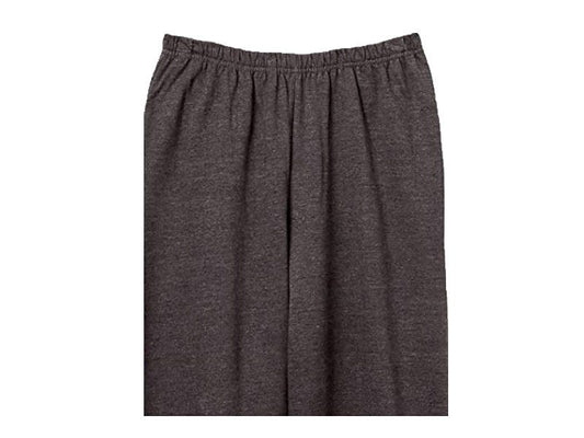 Charcoal Plus Size Women Fleece Pants PSW-3894