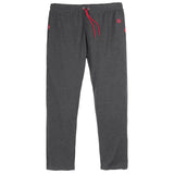 Charcoal Ribbed Terry Big Size Sweatpants PSM-8796