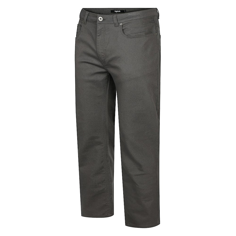 Close-up of Heavy Twill fabric texture in charcoal denim