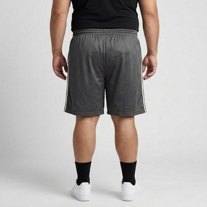 Charcoal Mesh Polyester Sport Short