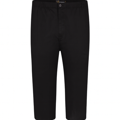 Black Elasticated Waist Rugby Pant – Big & Tall Comfort