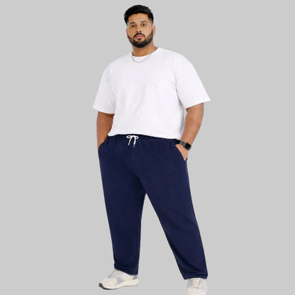 Navy Blue Winter Comfort Fleece Trousers PSM-10461