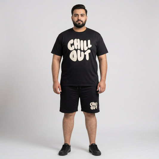 Chill Out Graphic Lounge Co-Ord Set PSM-11187