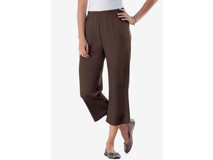 Chocolate 7-Day Knit Capri PSW-6694