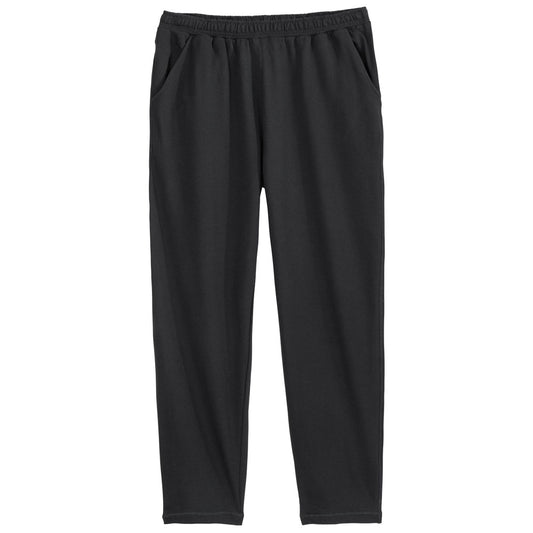 Classic Black Terry Big Size B Grade Sweatpants PSM-8694B