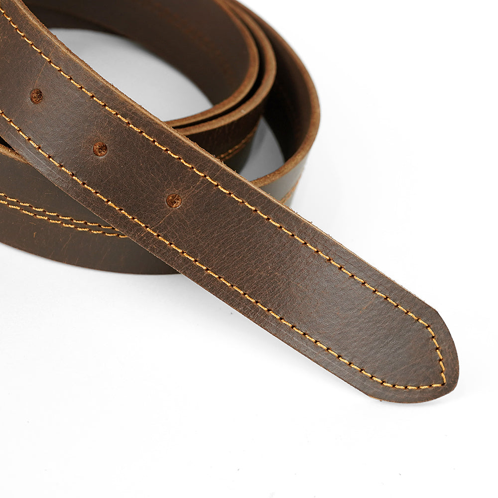 Classic Dark Brown Leather Belt PSM-8545