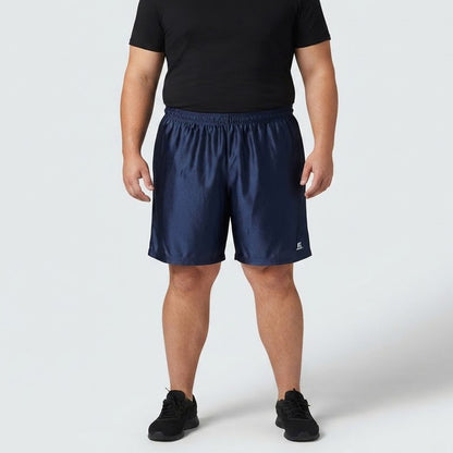 Classic Navy Polyester Sport Short made from lightweight Polyester fabric 